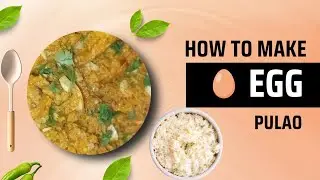 Easy Egg Pulao with Leftover Rice 🍚🍳 | Quick and Tasty Indian Recipe 😋 in hindi  | street style