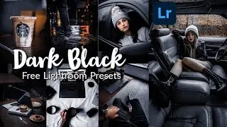 Пресеты DARK BLACK &mdash; пресеты Lightroom для мобильных устройств DNG | Предустановка черного тона