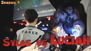 Faker - Sylas vs Lucian Mid - LoL Season 9 KR Ranked | League of Legends Replays