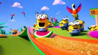 Minions&rsquo; Mango Juice Slip and Slide Chaos
