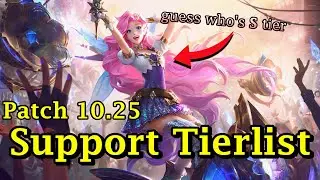 Patch 10.25 Support Tier list