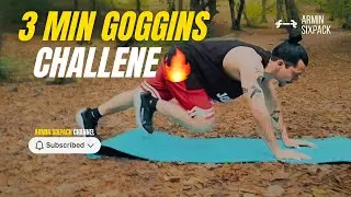 3 Min Goggins Abs Challenge | Burn Belly Fat Fast (No Equipment)