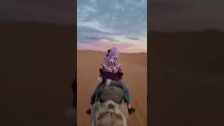 Thrilling Sahara Desert Tour with Kid# Sand Dunes  # 1+1 hr CAMEL 🐫  Trek