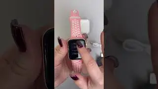 Умные смарт часы с беспроводными наушниками Basic T55 Pro Max bluetooth с пульсометром 2 ремешка