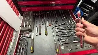 My ratchet drawer tour 