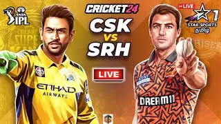 🛑Live: Chennai vs Hyderabad, IPL 2025 43rd Match, Chepauk | Live Scores & Commentary | CSK vs SRH