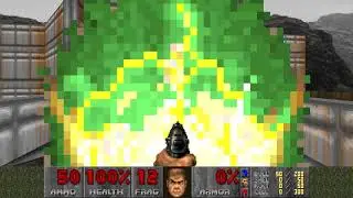 Doom #1 - 4 player deathmatch on E1M1
