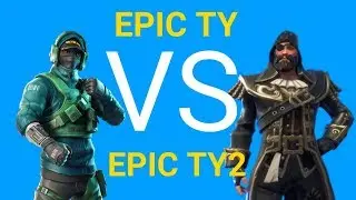 1v1 Epic TY VS EPIC TY2 WHO WILL WIN? Ty2 cheated in end of video!