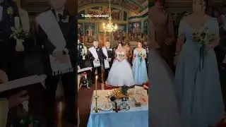 Tradiții rom&acirc;nești #cununie #biserica #traditii #video #love #bride #clip #nunta #mireasă #mire