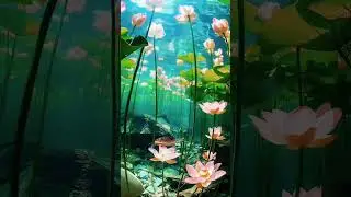 Lotus water bubble #relax