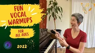 Fun Vocal Exercises For All Ages | Fun Warmups for Voice | Fun Singing Warmups | New Warm Ups 2022