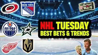 NHL Tuesday Night Best Bets & Betting Trends:  Nov 4  2025 RJ Cash, Break the Board Sports
