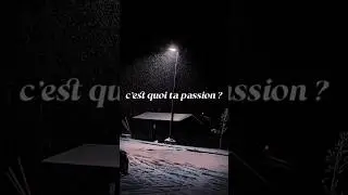 C&rsquo;est quoi ta passion ? 📽️🎞️⚜️ #film #cinema #qc