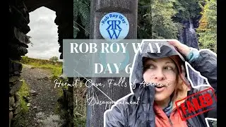 Rob Roy Way Day 6--Ardeonaig to Aberfeldy A ROUGH Day