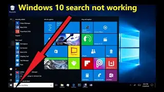 How to fix: windows search not working windows 10