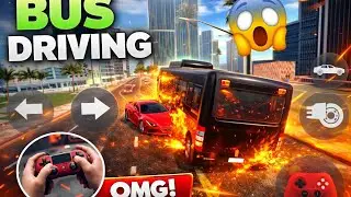 Bus Driving Game Gone WRONG 🔥 OMG Crash!RealisticDriving#GamingVideo#Trending#ViralGaming#YouTube