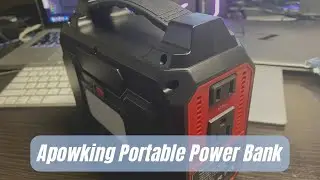 Apowking Portable Power Bank Review | Laptop Charger Battery Backup  146Wh/39600mAh 110V/100W