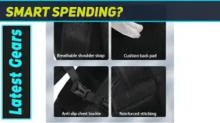 Amazing Travel Backpack! Dry & Wet Separation - Perfect for Moms!