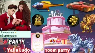 yalla ludo birthday party |  chat Room Gifting | Chat Room Gifting Available