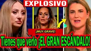 💥&iexcl;TRISTE FINAL! GRAVE PILLADA POR ROC&Iacute;O FLORES Y ROC&Iacute;O CARRASCO DESTAPA LO PEOR DE CARLOTA CORREDERA