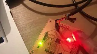 Atmega  328p Test using Button Press