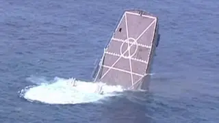 RIMPAC '12 Live Fire. Ex USNS Kilauea Hit by an Australian MK 48 Torpedo