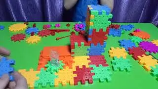 Конструктор Билдинг блок, Building blocks , Funny bricks