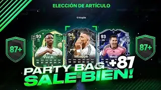 I opened the New Player Pick PARTY BAG 87+ SBC in EA FC 25 and it's CRAZY!