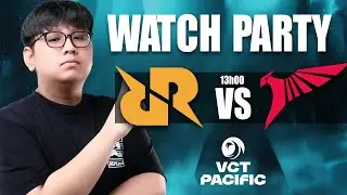 🔥 Watch Party RRQ vs. TLN (BO5) | Chung Kết Nhánh Thua - VCT Pacific Stage 2 #vctwatchparty