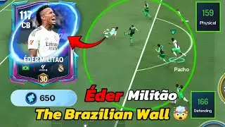 🇧🇷💥112 OVR &Eacute;DER MILIT&Atilde;O CB - FC Mobile Review| Footyverse Event Player Reviews