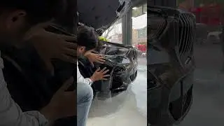 Brand new BMW front end protected with pre cut ppf.