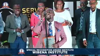 Award presented to us as the institution of the year by East Africa Youth Development Agency||