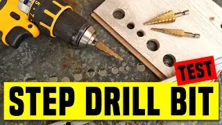 Step Drill Bit HSS Titanium Coated - Made in China - Worth Buying?