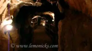 Inside Salt mines at Cardona, Spain