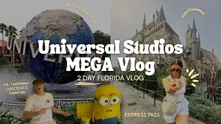 UNIVERSAL STUDIOS MEGA VLOG | we did absolutely EVERYTHING | Orlando 2023