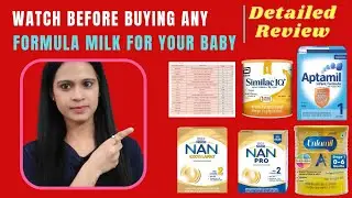 Baby Formula Milk Kaun sa khariden ?| FOMULA MILK STAGE 1 AND STAGE 2  COMPARISON | MOMMY TALKIES