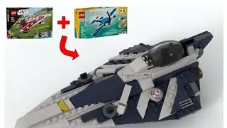 2025 Plo koon's starfigther - Alternative Build of set 75388 & 31160