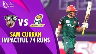 Sam Curran Impactful 74 Runs | Desert Vipers vs MI Emirates | Final | DP World ILT20 2025-26 | M3Y1K