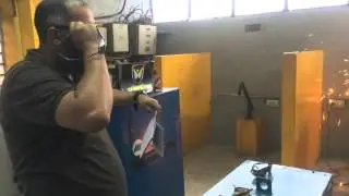 GCC Delegation Testing SS Welders..www.yajgulf.com