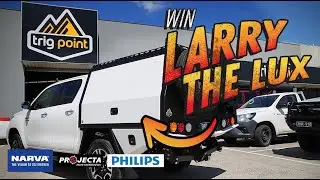 Larry the Lux gets the ultimate canopy transformation at Trig Point! #WinLarrytheLux