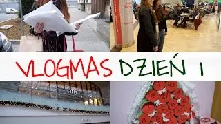 VLOGMAS DZIEŃ 1 ( dzień z Pauliną, odbiór paczek ze skrytki)