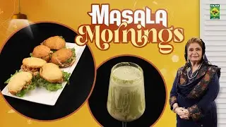 DYNAMITE FRIED SANDWICH, GARLIC PARMESAN CRISPY FRIES & PISTACHIO LATTE | Masala Mornings | MasalaTv