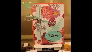 Stampin' Up! Tea Room Card