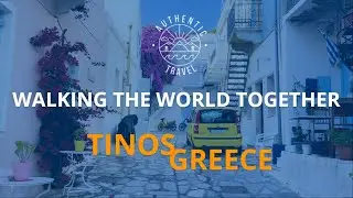 Walking through Tinos, Greece 4k