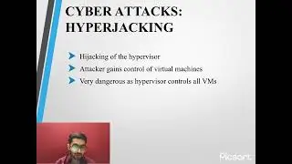 Cloud Computing - Types of Cyber Attacks