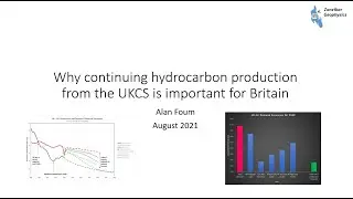 Why continuing hydrocarbon production from the UKCS is important for Britain