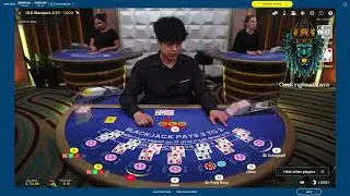 OLG [Live Casino] - Blackjack (Rage at the Dealer)