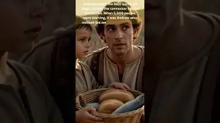 Andrew​ #SaintAndrew #ApostleAndrew #ComeAndSee #Evangelism #UnsungHero #BibleStories #Shorts #fyp