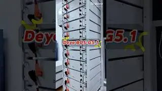 Deye BOS-G Pro5.1 Battery#deyebattery #lifepo4battery