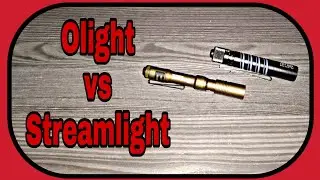 Olight против Streamlight (i5t EOS против microstream) Битва крошечных факелов!